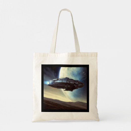 Tote Bag F. vaisseau spatial orbitant 2 (Dos)