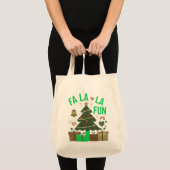 Tote Bag Fa La La Fun Art numérique Design (Devant (produit))