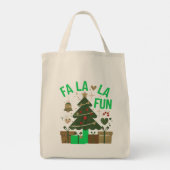 Tote Bag Fa La La Fun Art numérique Design (Dos)