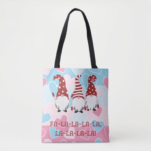Tote Bag Fa La La La  (Devant)