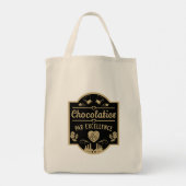 Tote Bag Fabricant de chocolatier (Dos)