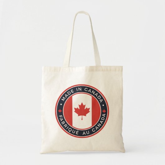 Tote Bag Fabriqué au Canada (Devant)