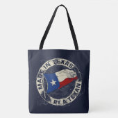 Tote Bag Fabriqué au Texas par un Texan (Devant)