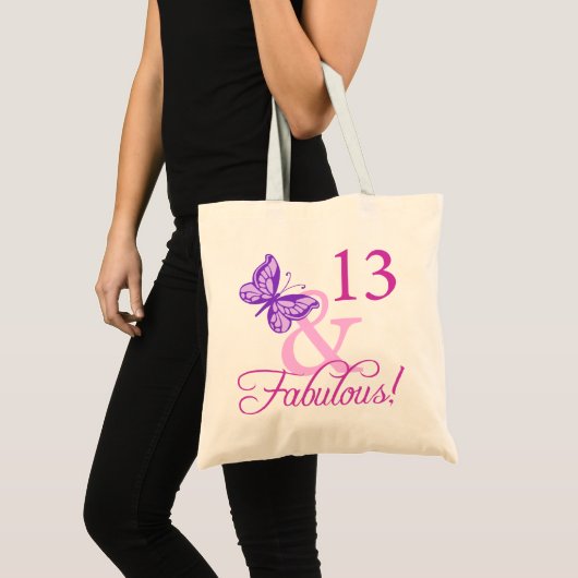 Tote Bag Fabuleux 13e anniversaire (Devant (produit))