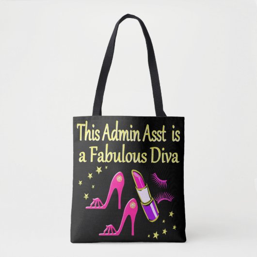 TOTE BAG FABULEUX ADMIN ASST DIVA DESIGN (Devant)