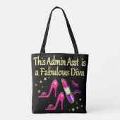 TOTE BAG FABULEUX ADMIN ASST DIVA DESIGN (Dos)