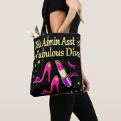 TOTE BAG FABULEUX ADMIN ASST DIVA DESIGN (De près)