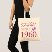 Tote Bag Fabuleux depuis 1960 (Devant (produit))