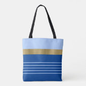 Tote Bag Fabuleux en bleu (Dos)