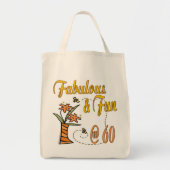 Tote Bag Fabuleux et amusement soixantième (Devant)
