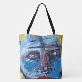 Tote Bag Face Abstraite (Dos)