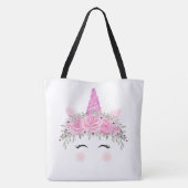 Tote Bag Face de licorne (Dos)