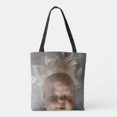 Tote Bag Face de poupée sale (Dos)