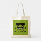 Tote Bag Face Frankenstein Halloween (Dos)