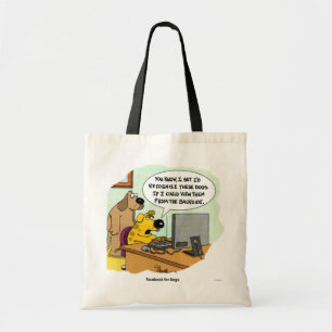 Tote Bag Facebook pour des chiens