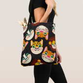 Tote Bag Faces de chat