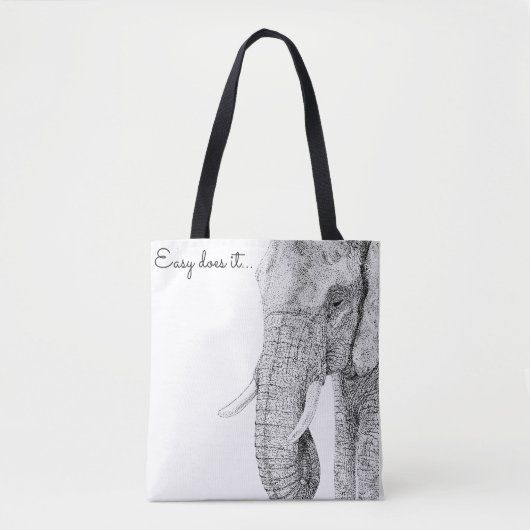 Tote Bag Facile le fait Fourre-tout (Devant)