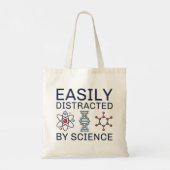 Tote Bag Facilement Distrait Par La Science (Dos)