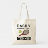 Tote Bag Facilement Distrait Par Le Tennis (Dos)