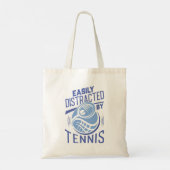 Tote Bag Facilement Distrait Par Le Tennis (Dos)