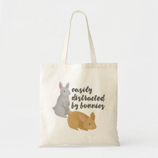 Tote Bag Facilement Distrait Par Les Bunnies