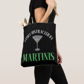 Tote Bag Facilement Distrait Par Les Martinis (De près)