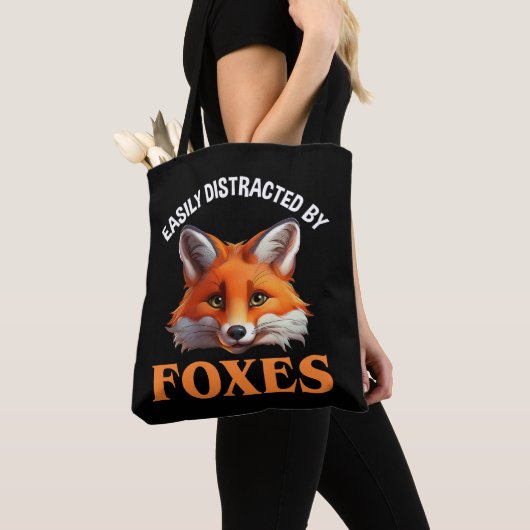 Tote Bag Facilement Distrait Par Les Renards (De près)