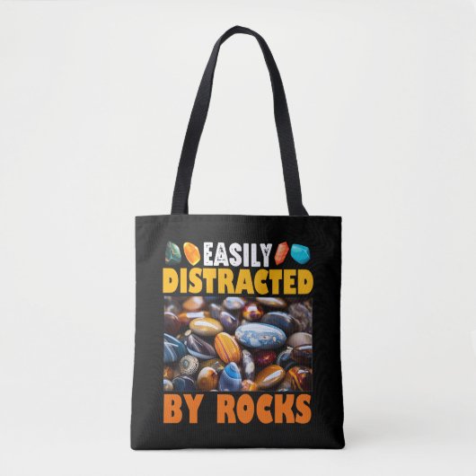 Tote Bag Facilement Distrait Par Les Rochers (Devant)