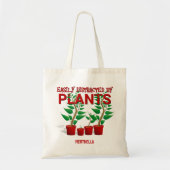 Tote Bag FACILEMENT DISTRAIT PAR L'Unisex PLANTE (Devant)