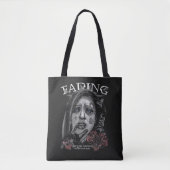 Tote Bag Fading - Conception de streetwear gothique (Devant)