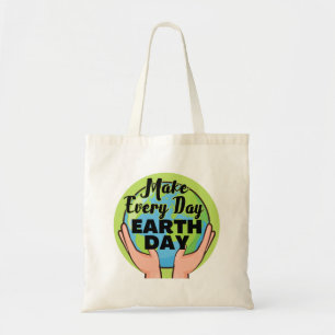 Tote Bag Faire chaque jour Jour des terres, sensibilisation