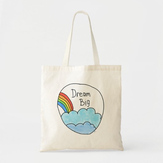 Tote Bag "Faire de grands rêves" (Devant)