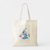 Tote Bag Faire Docteurs Et Infirmières Laboratoire Techniqu (Dos)