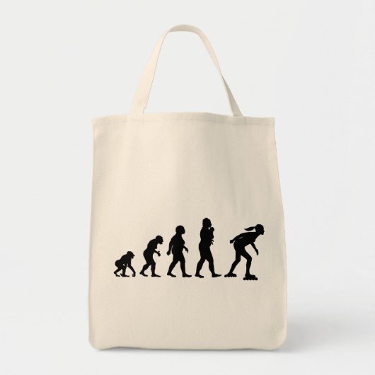 Tote Bag Faire du roller (Devant)