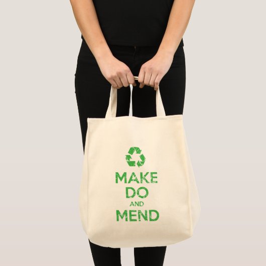 Tote Bag Faire et réparer (Devant (produit))
