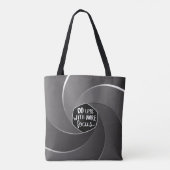 Tote Bag Faire moins avec plus de concentration (Dos)