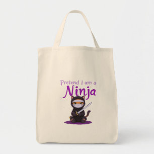 Tote Bag Faire semblant d'être un Ninja - Drôle costume d'H