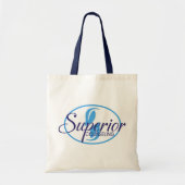 Tote Bag Faire une différence supérieure. (Devant)