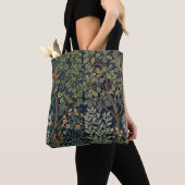 Tote Bag Faisan d'arbre boisé William Morris (De près)