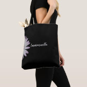 Tote Bag Faisée noire et blanche Personnalisée (De près)