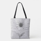 Tote Bag Faiseuse en noir et blanc personnalisée (Dos)