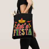 Tote Bag Faisons la fête Cinco de Mayo (De près)