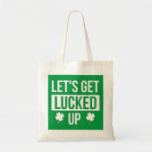 Tote Bag Faisons la fête de la Saint-Patrick (Devant)
