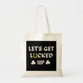 Tote Bag Faisons la fête de la Saint-Patrick (Devant)