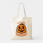 Tote Bag Faisons tomber Tipsy Halloween Jack-O’-Lantern (Dos)