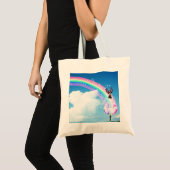 Tote Bag Faisons un arc en ciel (Devant (produit))