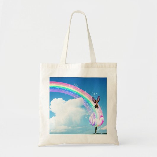 Tote Bag Faisons un arc en ciel (Devant)