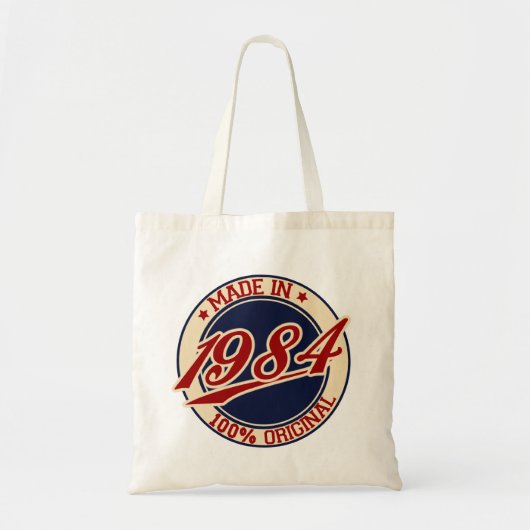 Tote Bag Fait En 1984 (Devant)