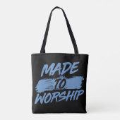 Tote Bag Fait pour le culte Fourre-tout (Dos)