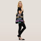 Tote Bag Faites ce que vous aimez ce que vous faites - Cita (Sur le modèle)